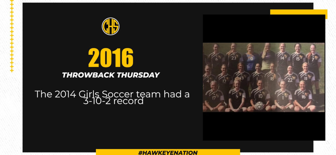 Girls Soccer Throwback Thursday