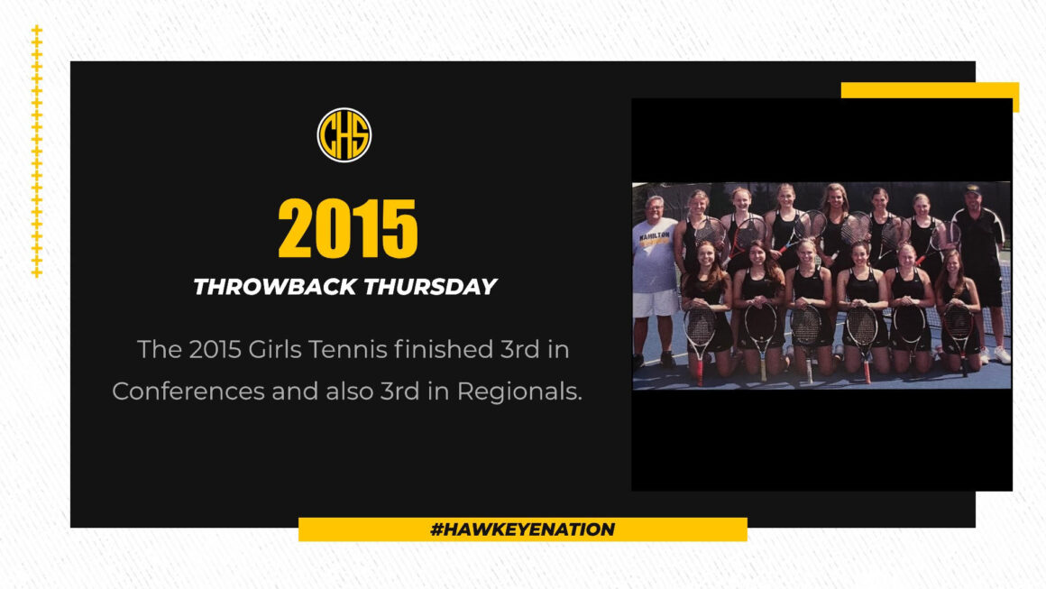 Girl’s Tennis Throwback Thursday