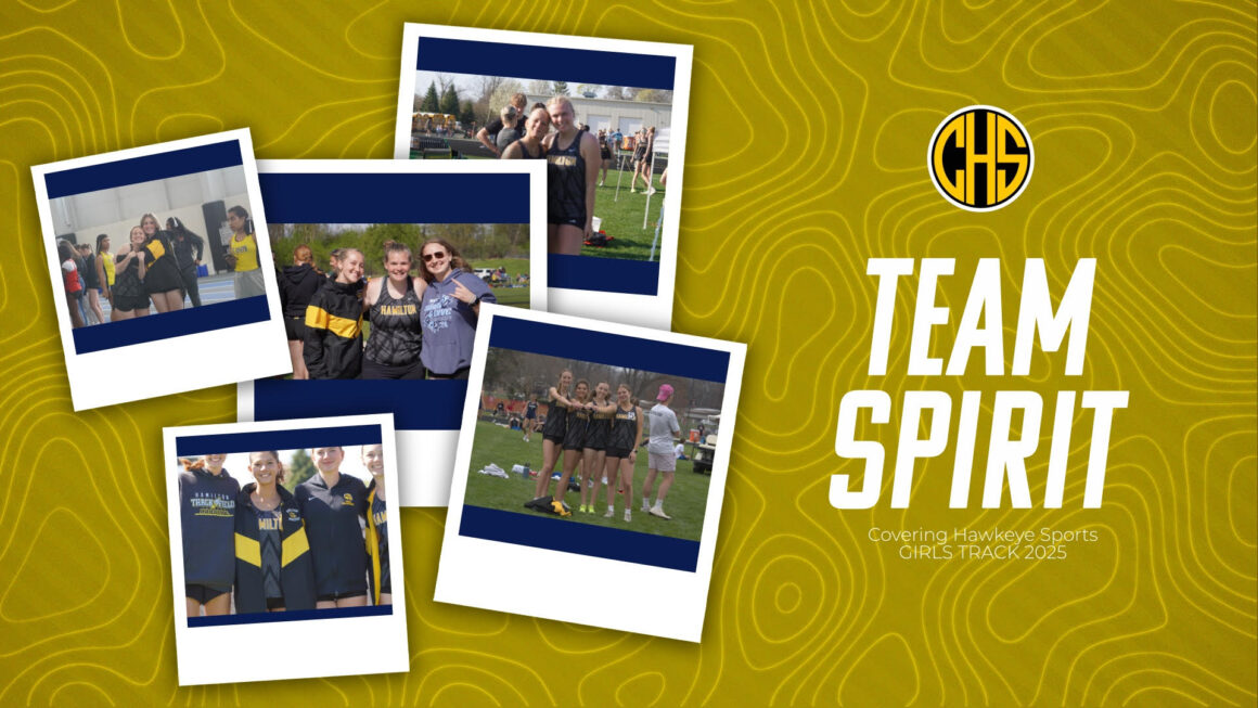 Girls Track Team Spirit