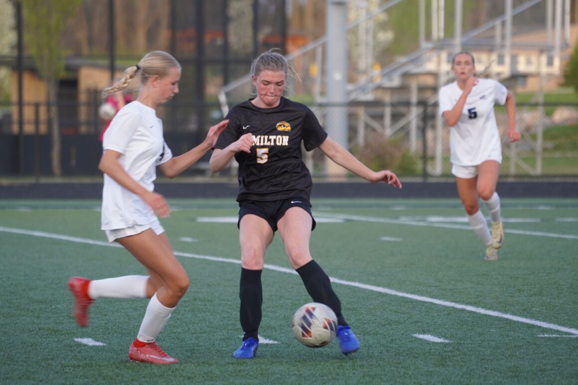 Precision and power: A striker making her mark