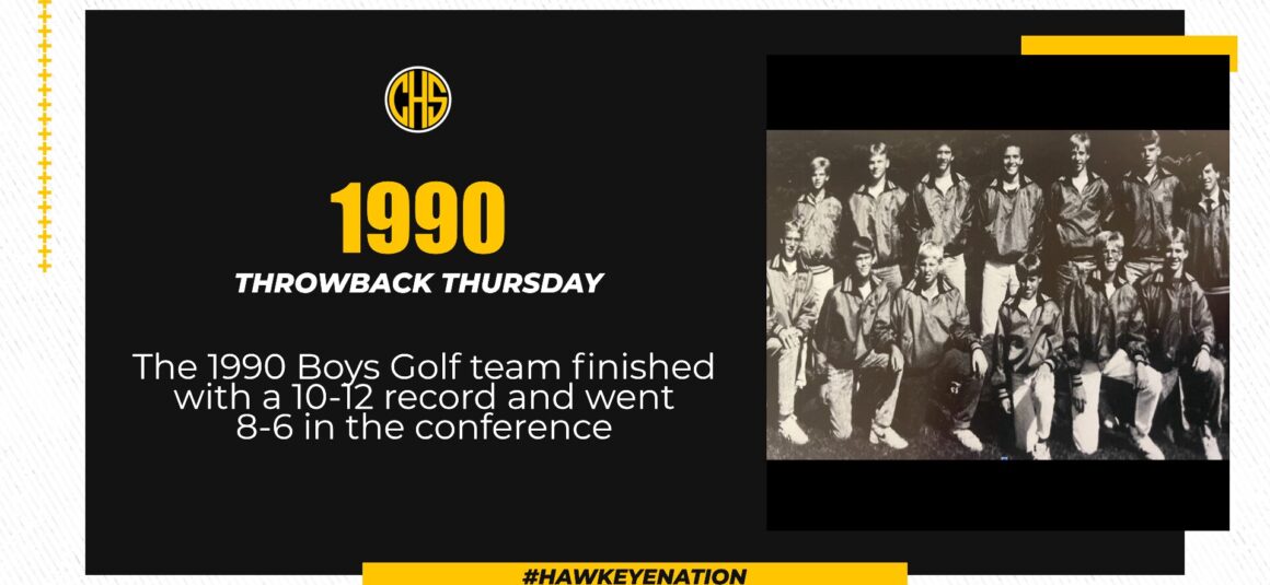 Throw Back Thursday For Boys Track
