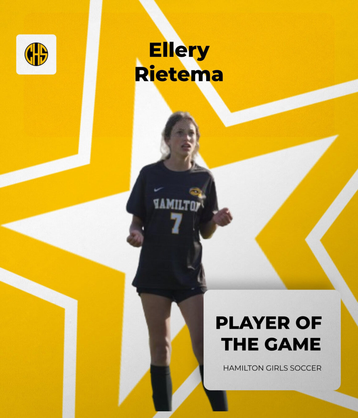 Girls Soccer Player Of The Game