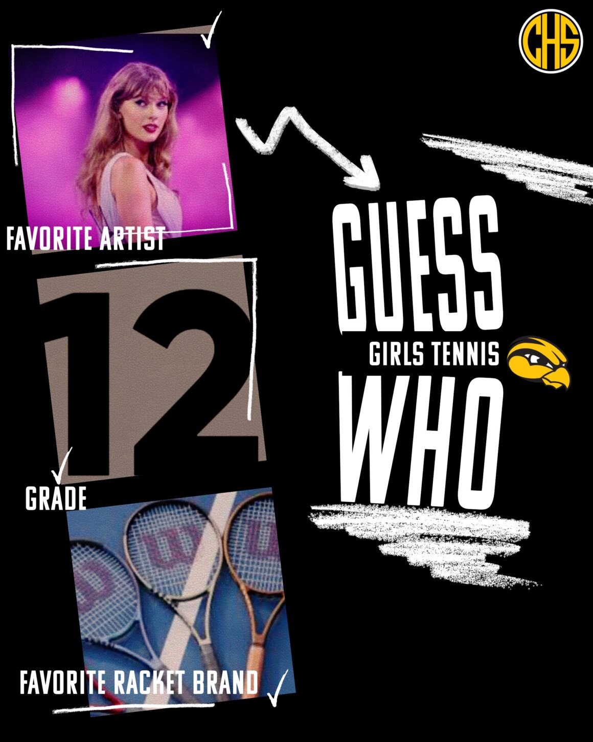 Guess Who For Girls Tennis