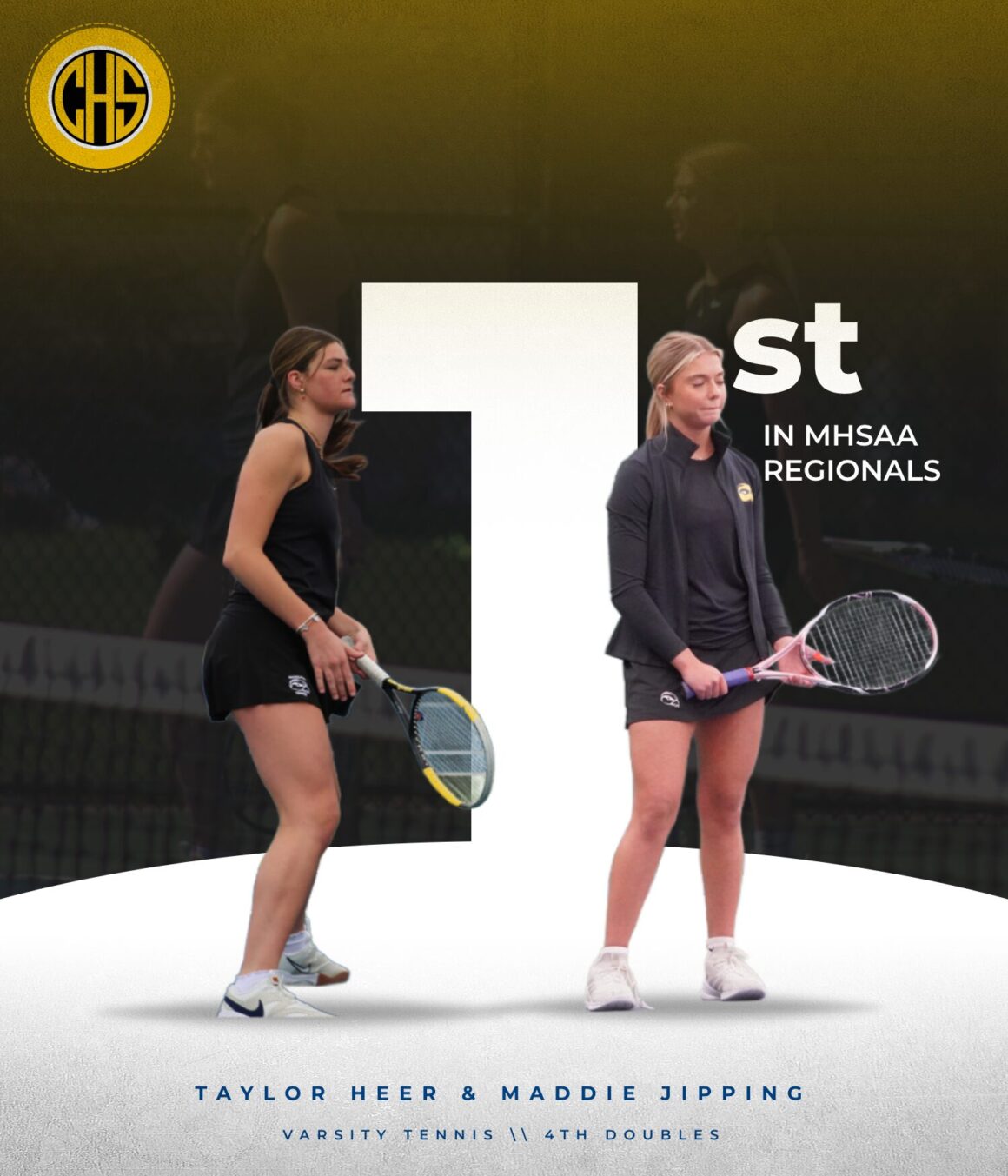 Girls Tennis 1st Regional Placement