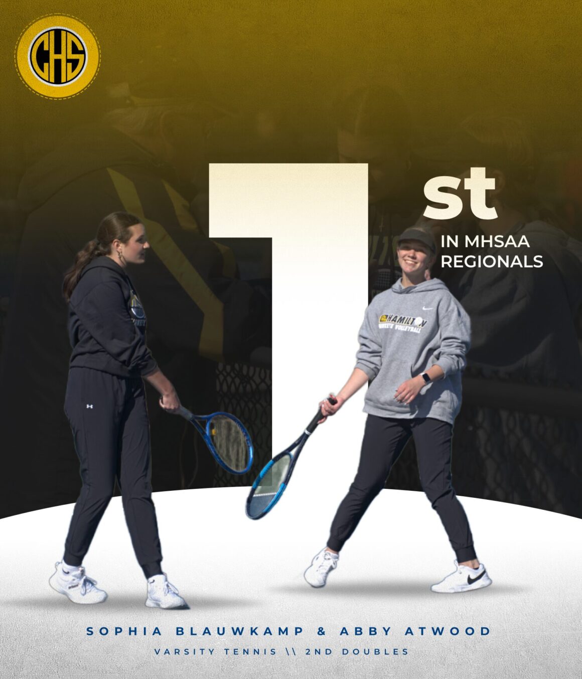 Girls Tennis 1st Regional Placement