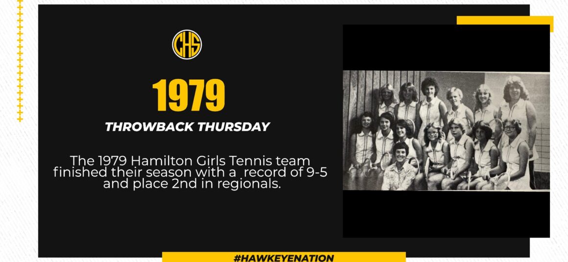 Girls Tennis Throwback Thursday