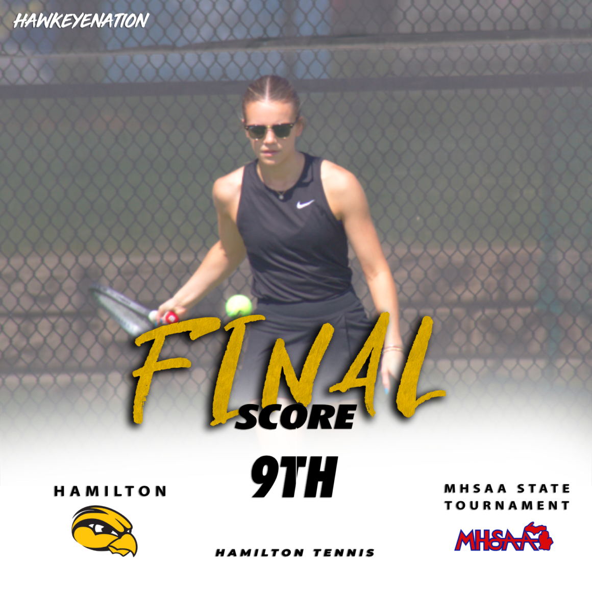 Girls Tennis Final Score