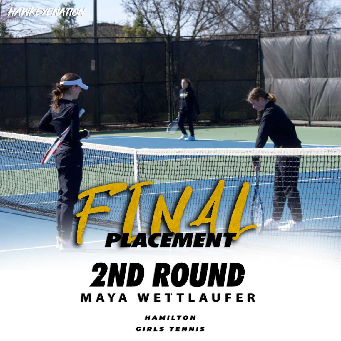 Girls Tennis Individual Placement