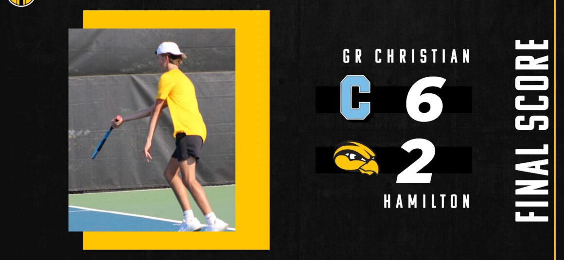 Hamilton Lost to Grand Rapids Christian in Boys Tennis