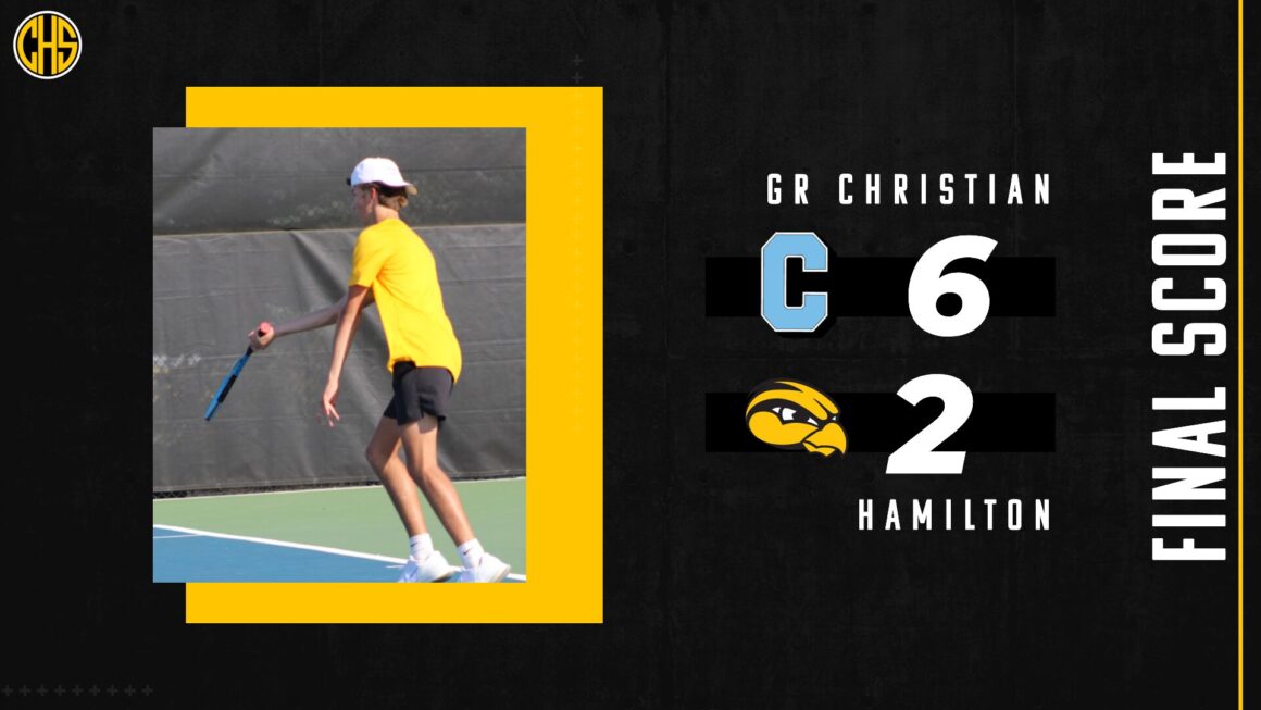 Hamilton Lost to Grand Rapids Christian in Boys Tennis