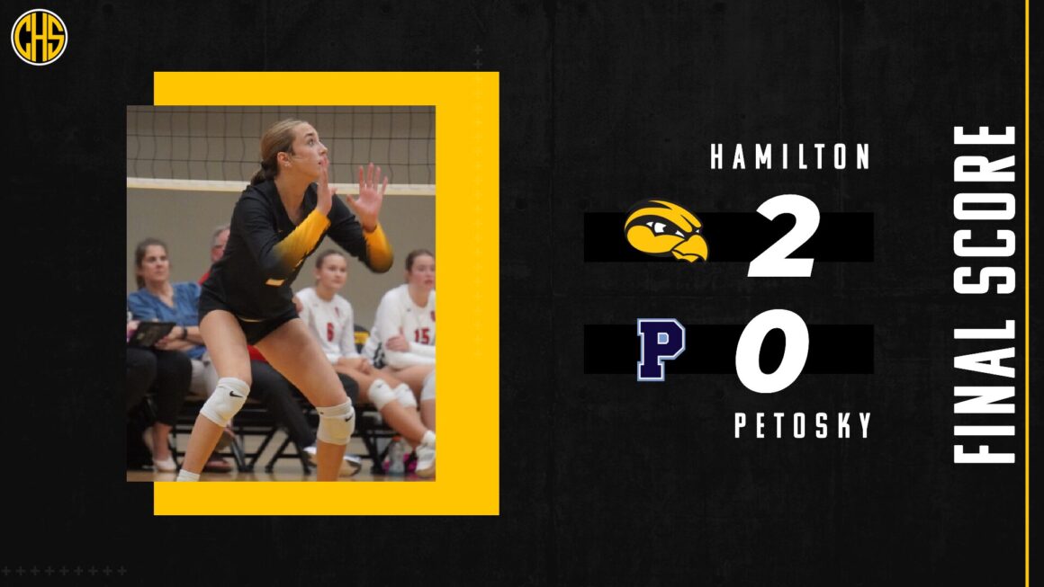 Hamilton Wins Against Petosky in Volleyball