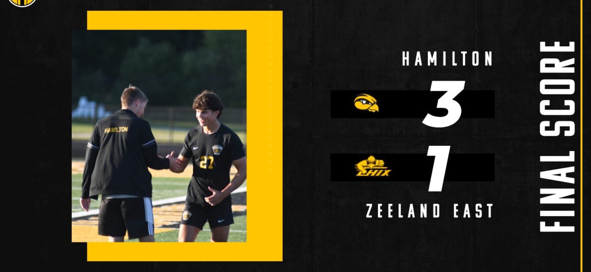 Hamilton Wins Against Zeeland East in Boys Soccer