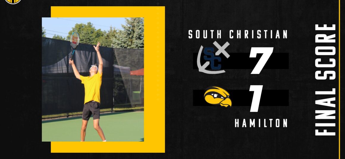 Boys Tennis Final Score vs South Christian