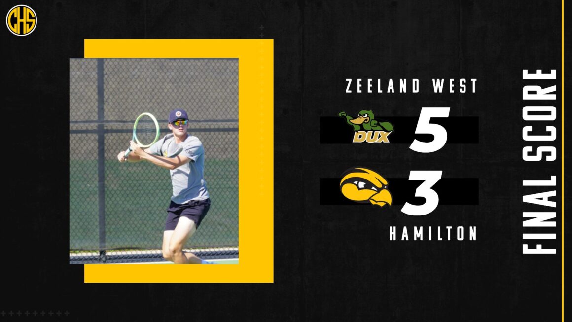 Hamilton Lost to Zeeland West in Boys Tennis
