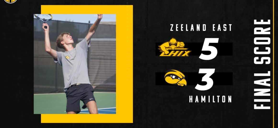 Hawkeyes Lost Against Zeeland East in Boys Tennis
