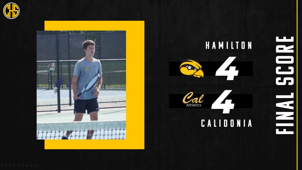Hamilton Boys Tennis Ties With Calidonia