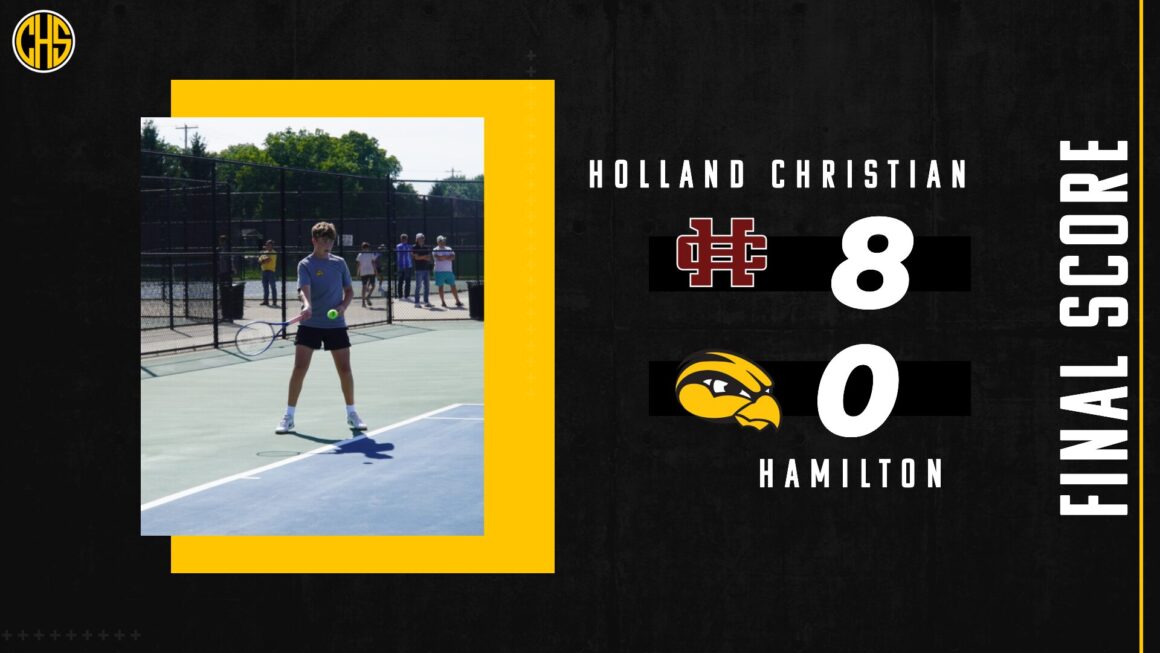 Hawkeyes Lost to Holland Christian in Boys Tennis