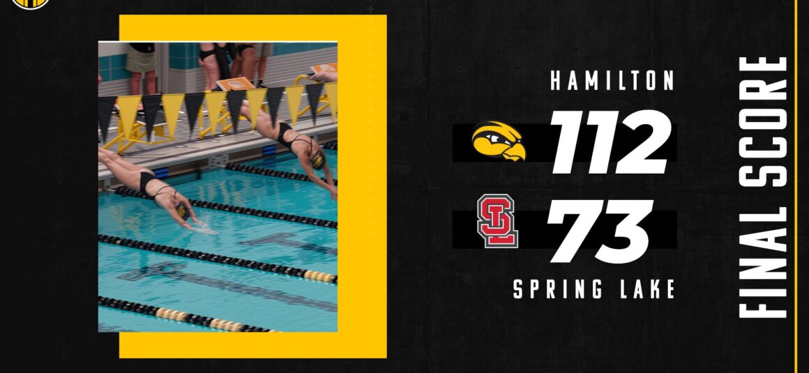 Hawkeyes Won Against Spring Lake in Girls Swim and Dive