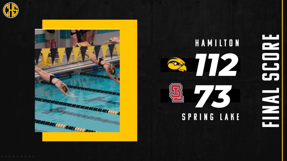 Hawkeyes Won Against Spring Lake in Girls Swim and Dive