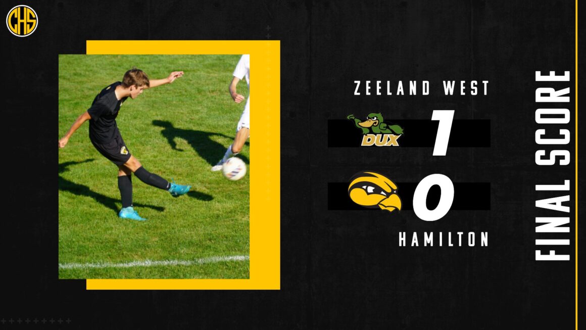 Hawkeyes Lost to Zeeland West in Boys Soccer