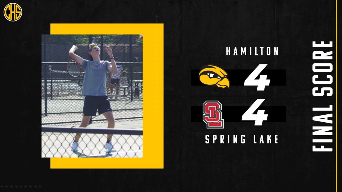 Hamilton Boys Tennis Ties With Spring Lake