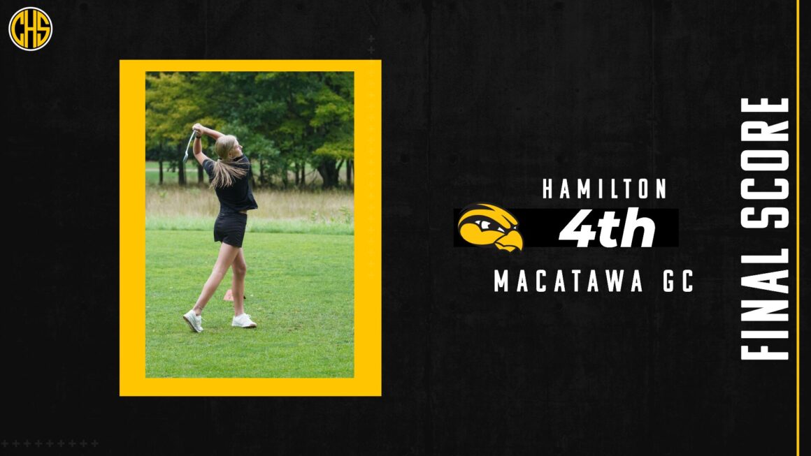 Hamilton’s Girls Golf Places 4th at Macatawa GC