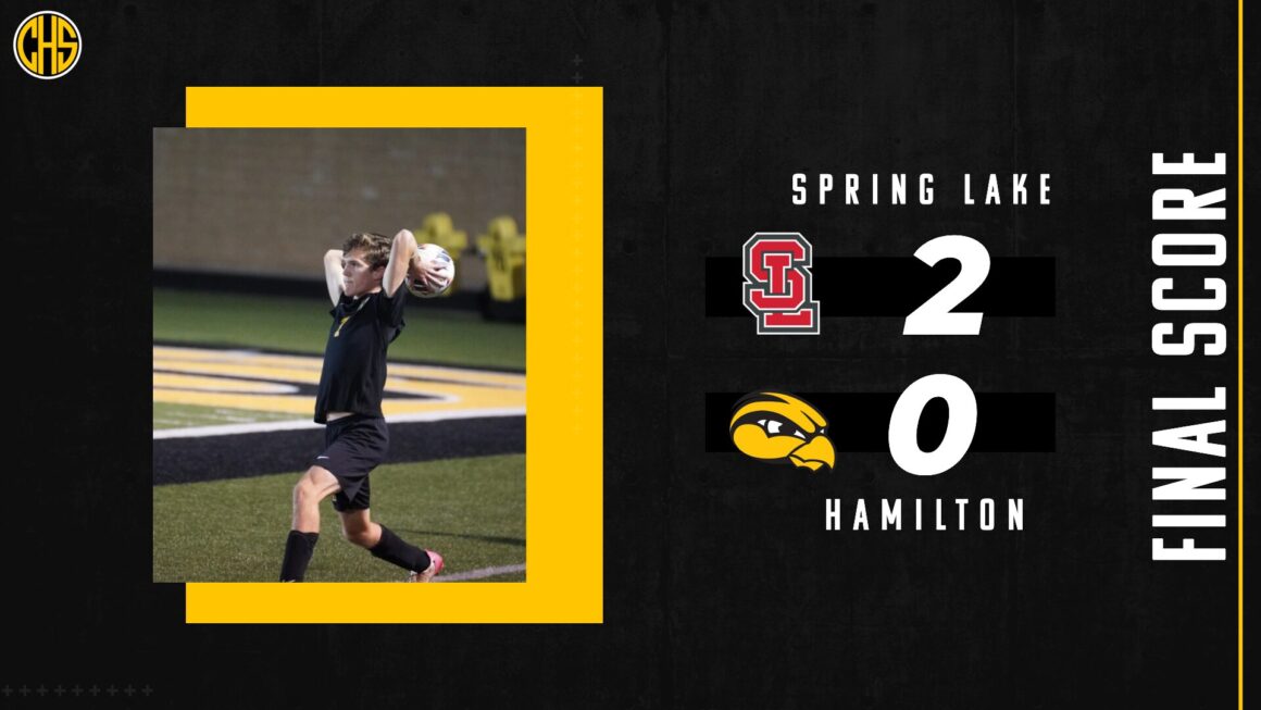 Boys Soccer Lost to Spring Lake