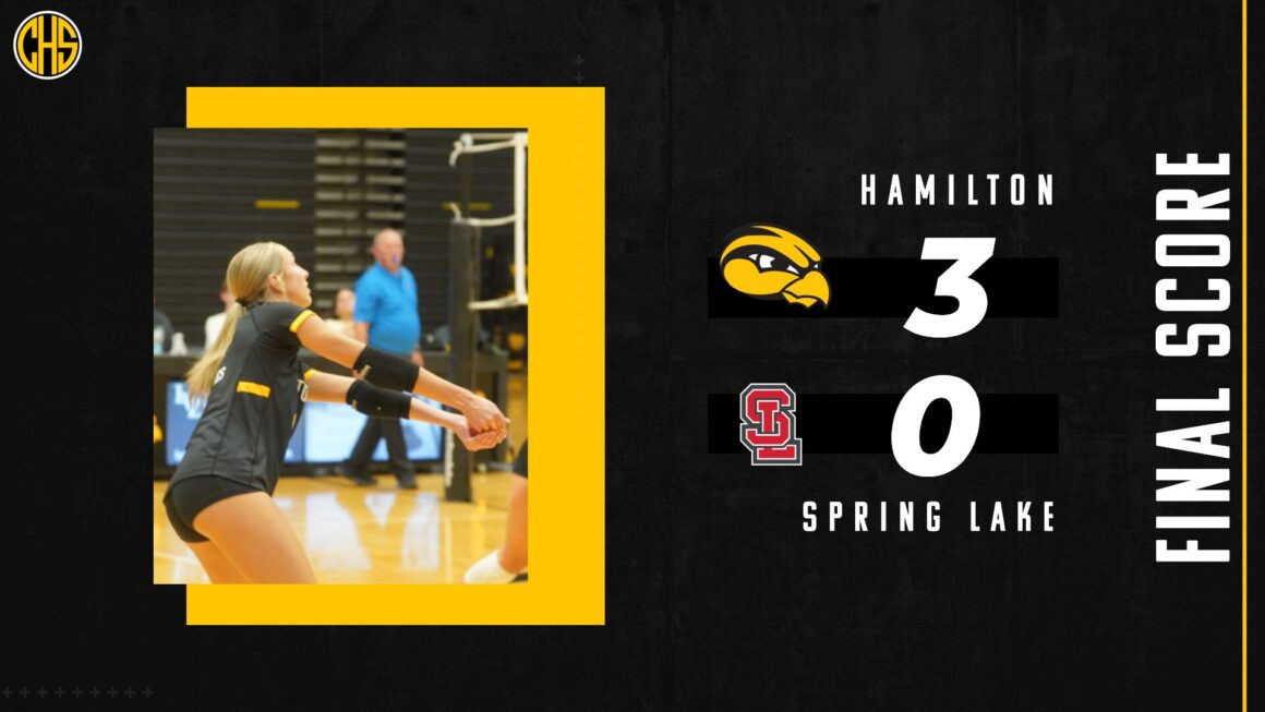 Hamilton Girls Volleyball Wins Against Spring Lake