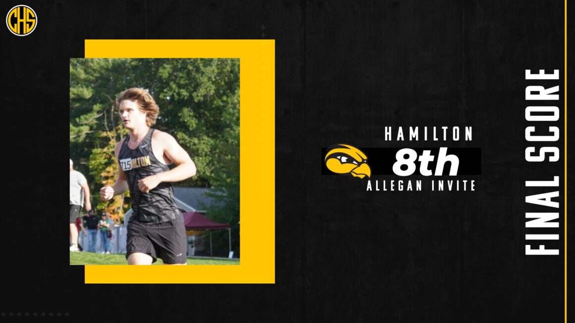 Hamilton takes 8th at the Allegan Invite