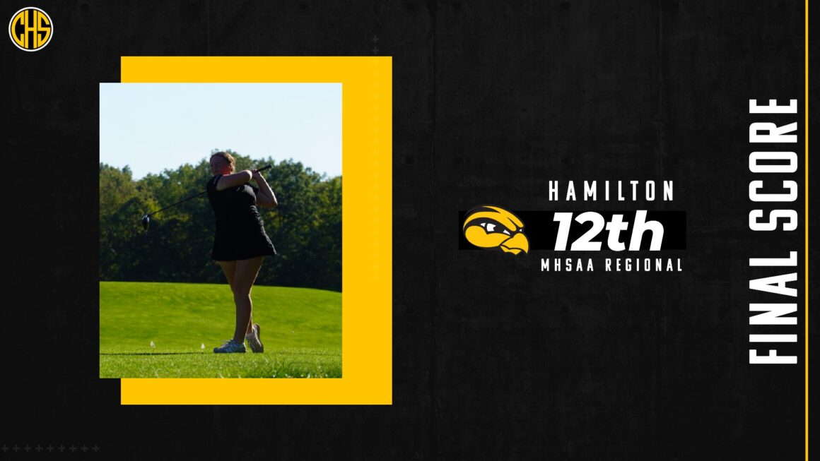 Hawkeyes Girls Golf came 12th in the MHSAA Regionals