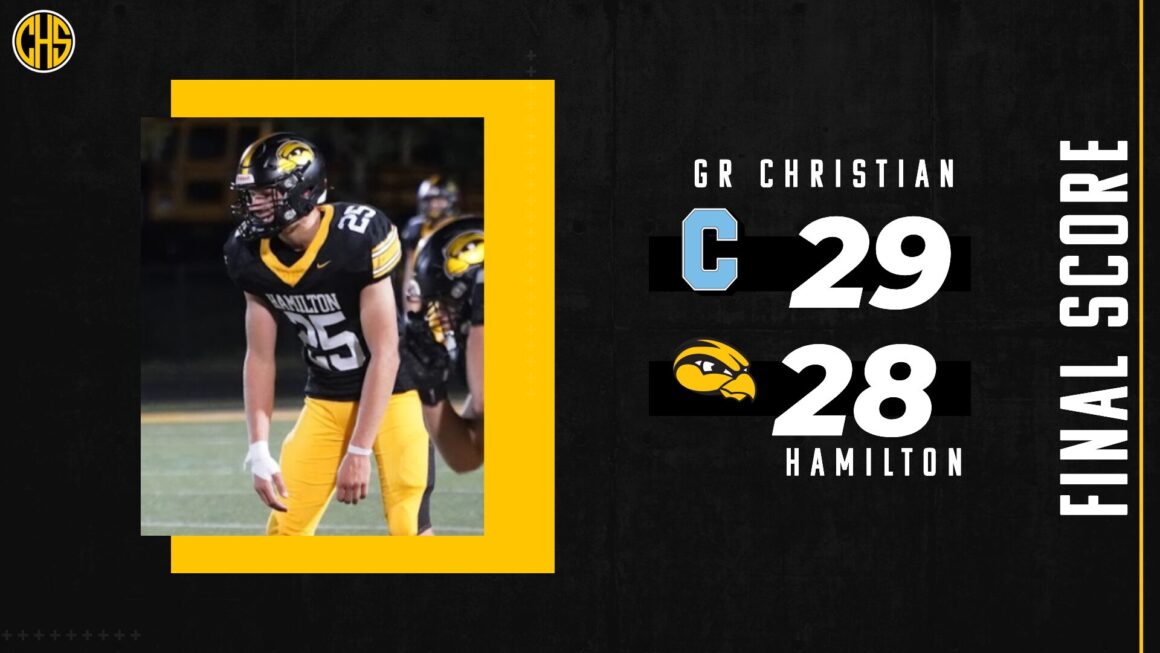 Hawkeyes lost to Grand Rapids Christian in Football