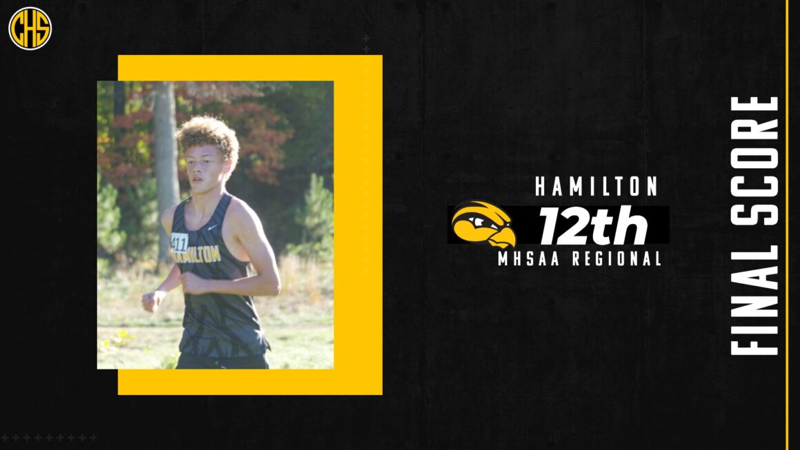 Boys Cross County Placed 12th at Regionals
