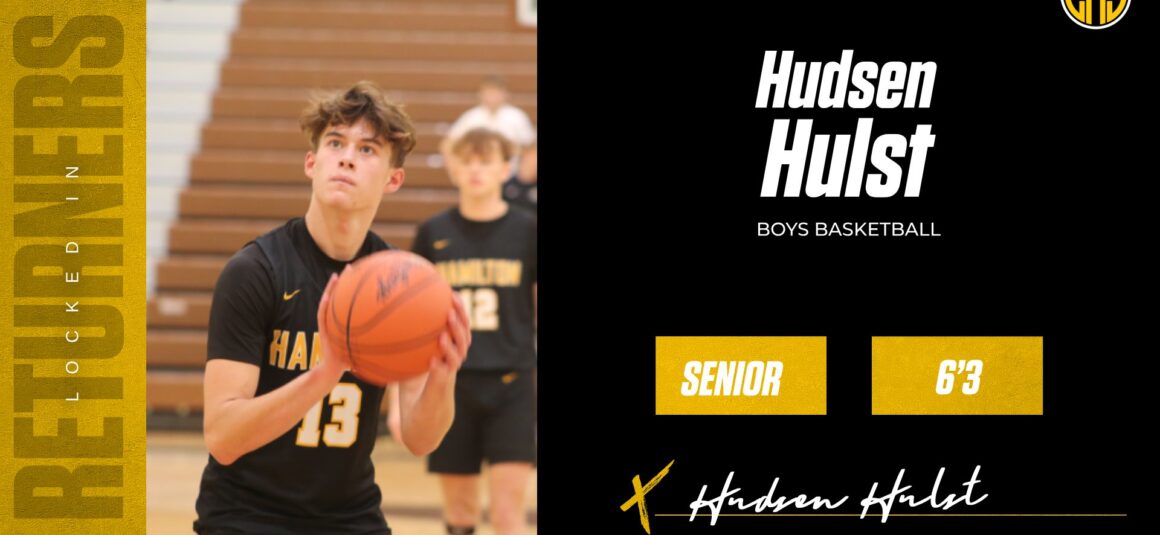 Boys Basketball Returner: Hudsen Hulst