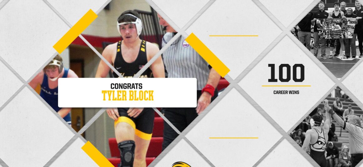 Tyler Block 100 Career Wins