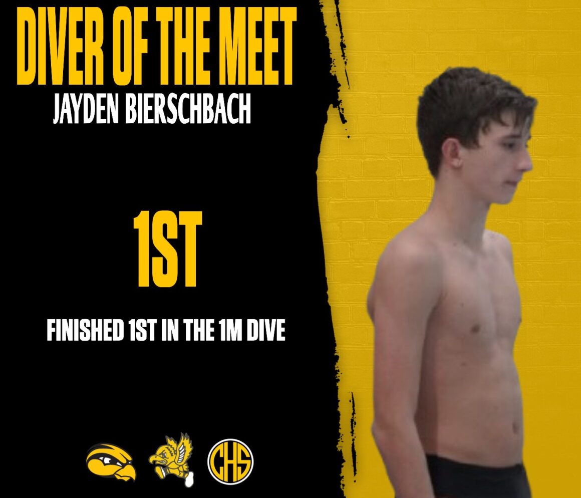 Diver Of The Meet : Jayden Bierschbach