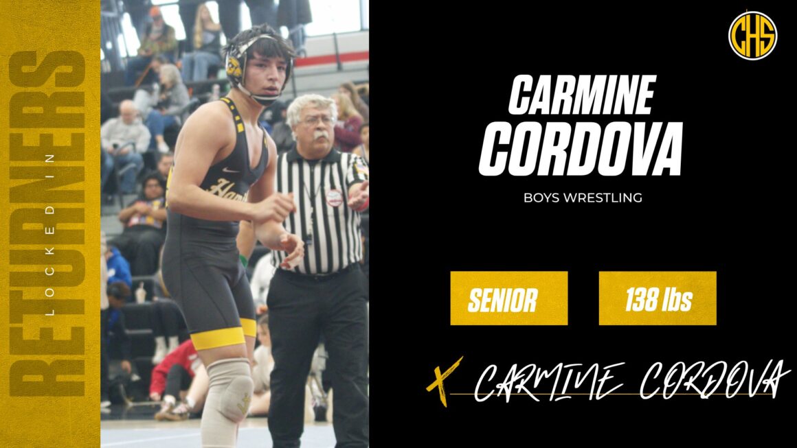 Boys Wrestling Returner : Carmine Cordova