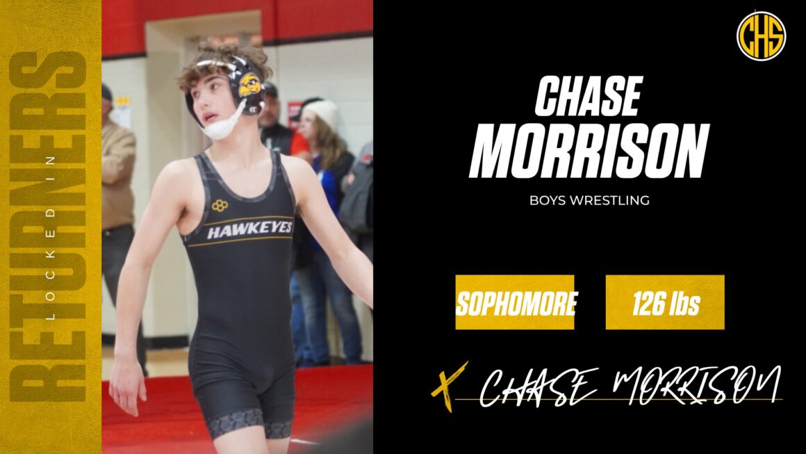 Returning Wrestler : Chase Morrison