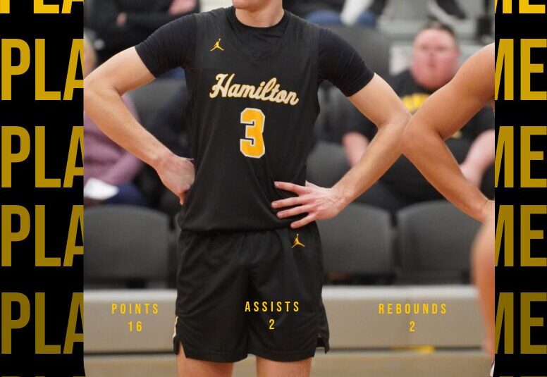 Player Of The Game : Hudson Hulst