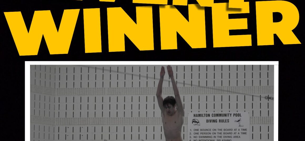 Event Winner Of 1 Meter Diving : Brodie Brown