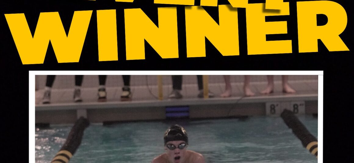 Event Winner 100 yd Breast : Zach Bain