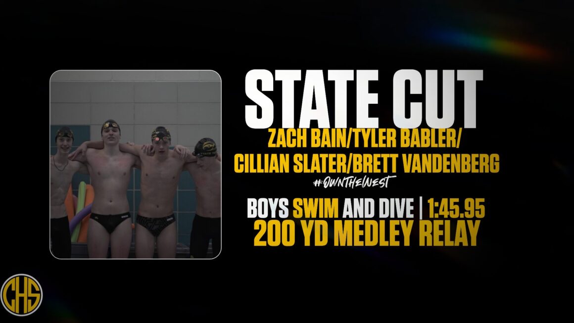 State Cut 200 yd Medley Relay