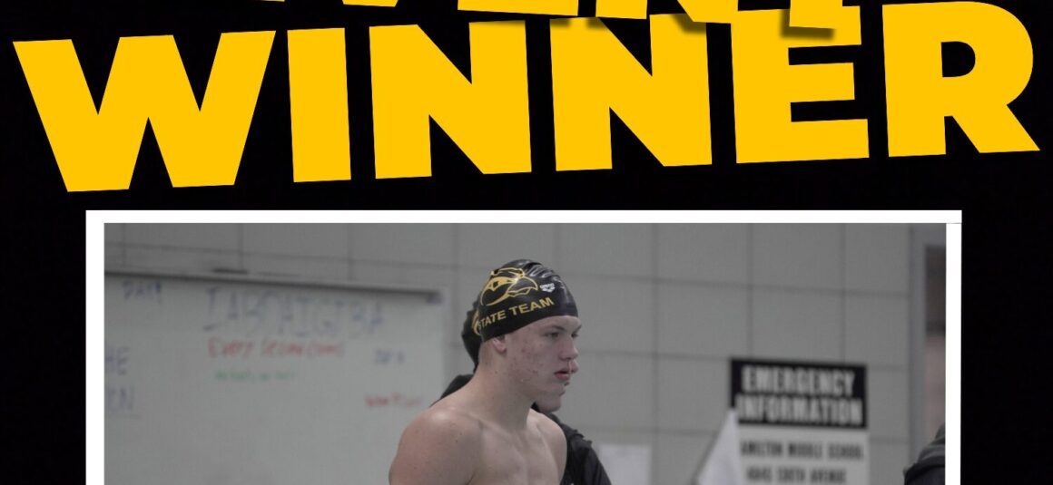 Event Winner 100 yd Butterfly : Brett Vandenberg