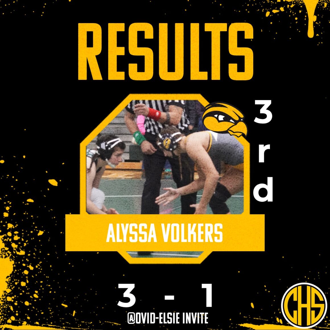 FINAL RESULTS: Girls Wrestling at the Ovid-Elsie Invite