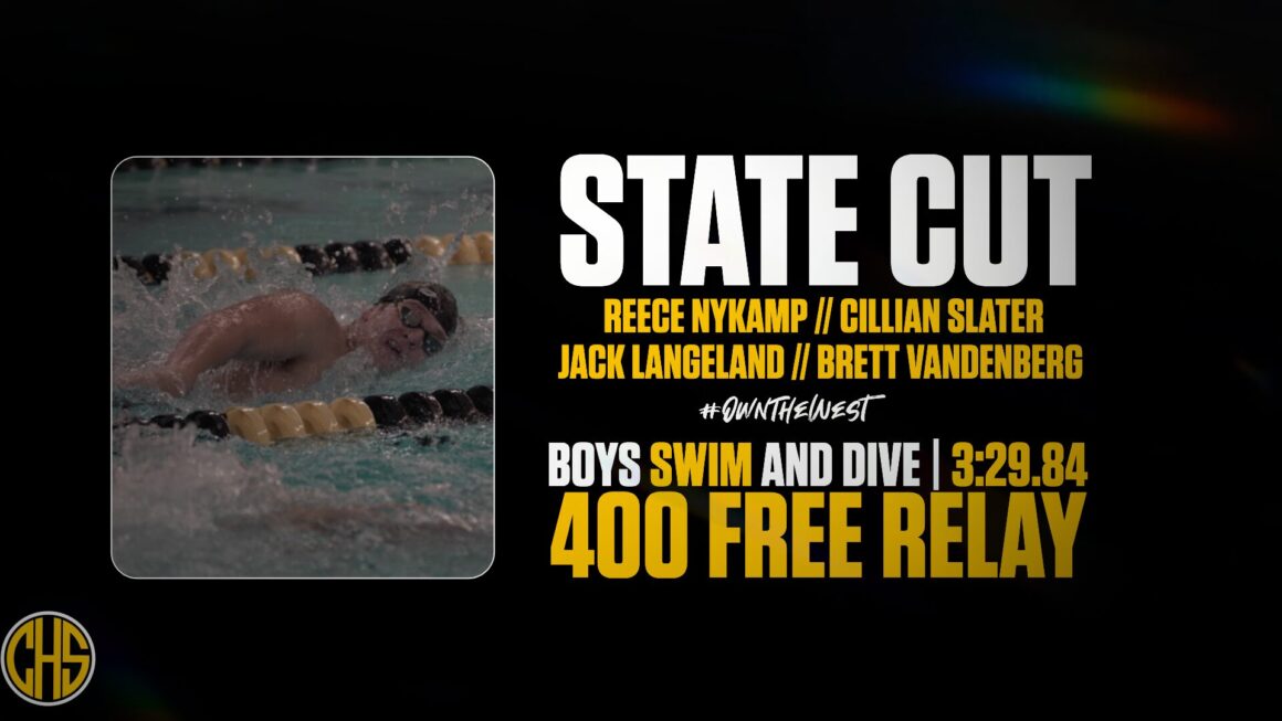 State Cut : 400 Free Relay