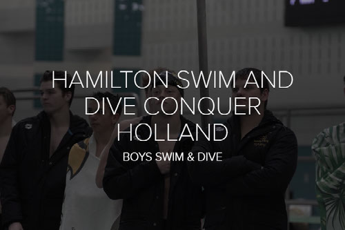 HAMILTON SWIM AND DIVE CONQUER HOLLAND