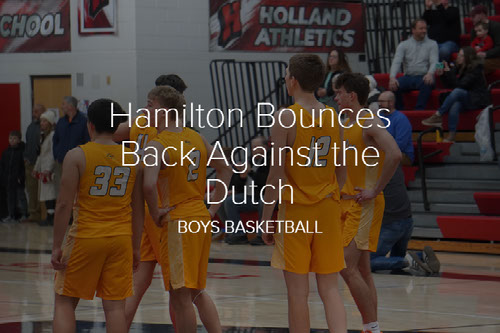 Hamilton Bounces Back Against the Dutch
