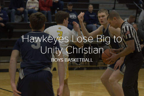 Hawkeyes Lose Big to Unity Christian