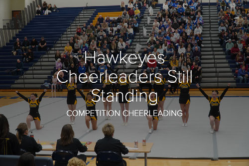 Hawkeyes Cheerleaders Still Standing