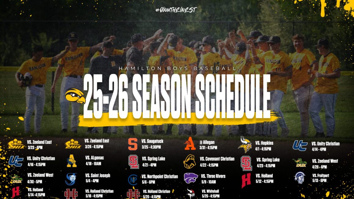 25-26 Season Schedule