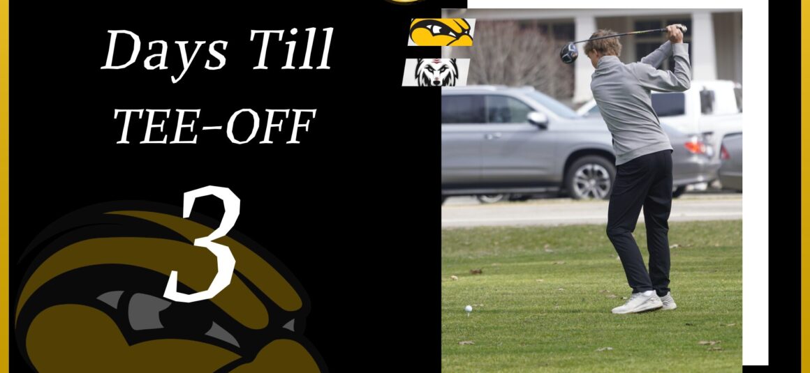 Boys Golf: 3 Days Till Tee-Off